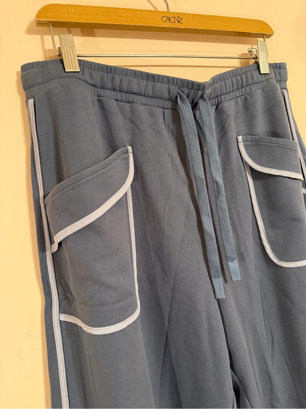 NWT Blue Athleisure Pants - Picture 3 of 7